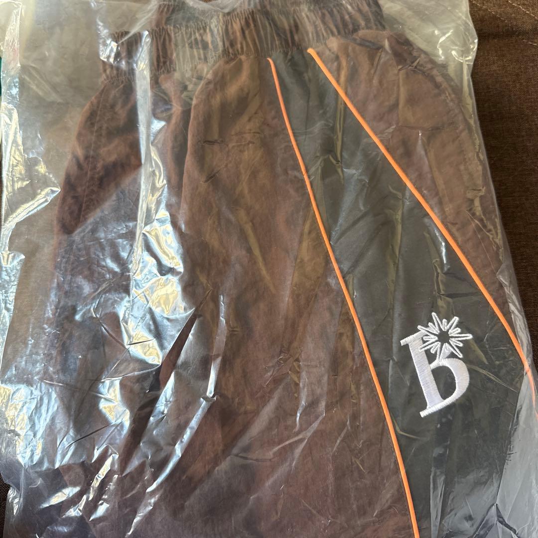 Umbro ブラウン サイドストライプ パンツ BEAMS別注