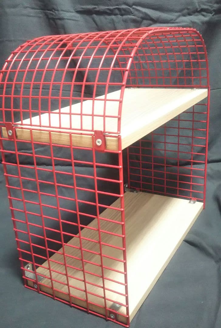 IKEA ウォールシェルフ SVENSHULT スヴェンスフルト 赤 廃盤