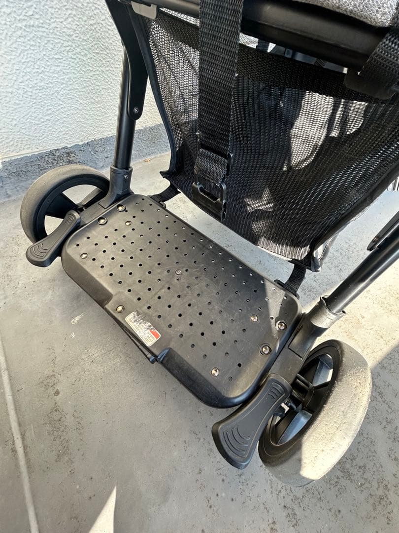 KATOJI ベビーカー 2seater 2シーター2人乗　グレー 2人でゴー