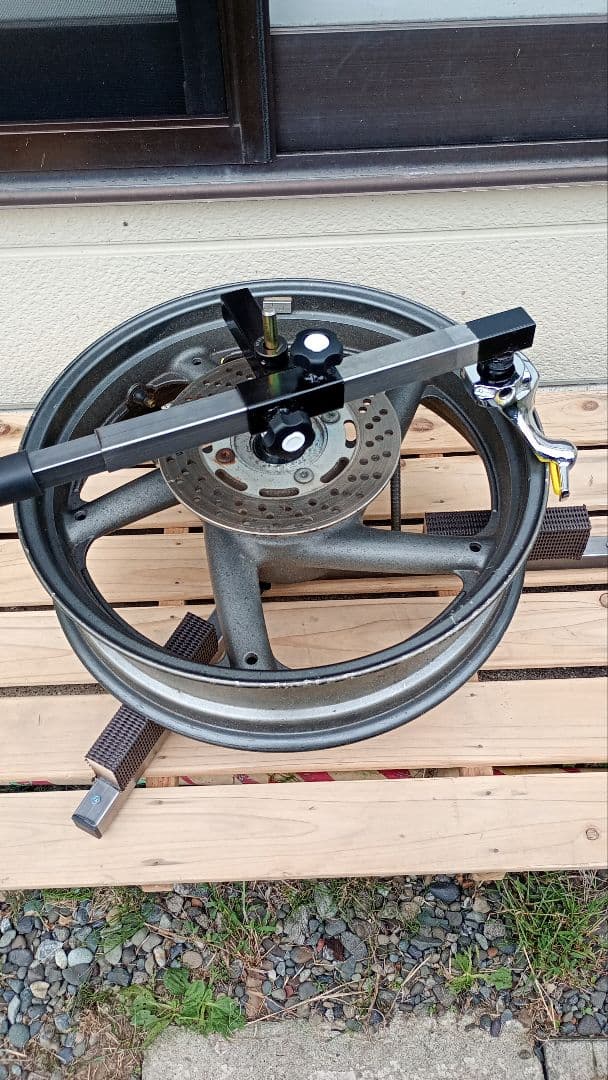 バイク専用タイヤチェンジャー１５インチ〜２１インチ。最終値下げ