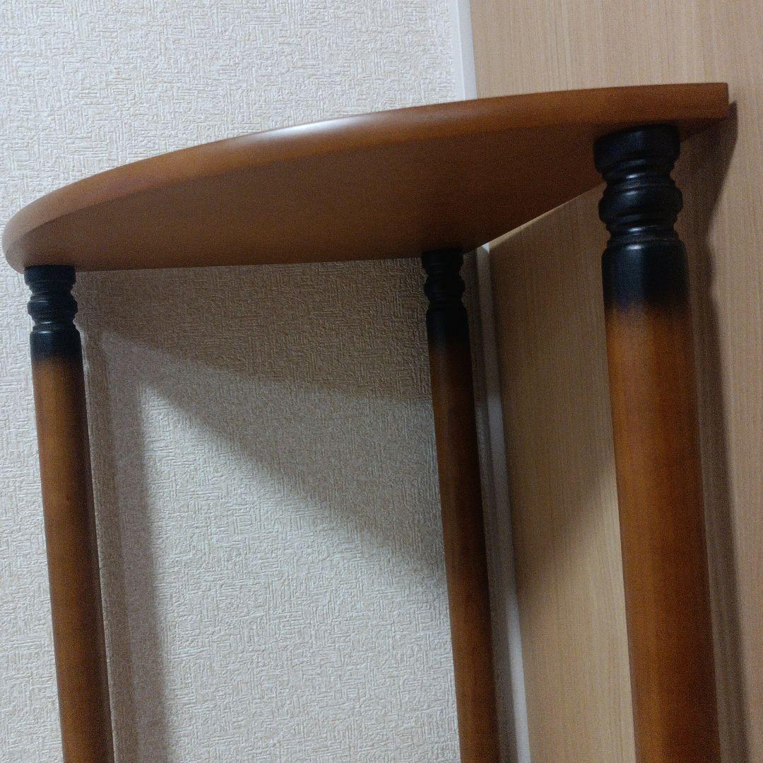 ヴィンテージ コーナーラック 木製 飾り棚 　ラック レトロ アンティーク