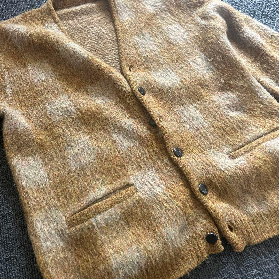 80s モヘアカーディガン　ヴィンテージ