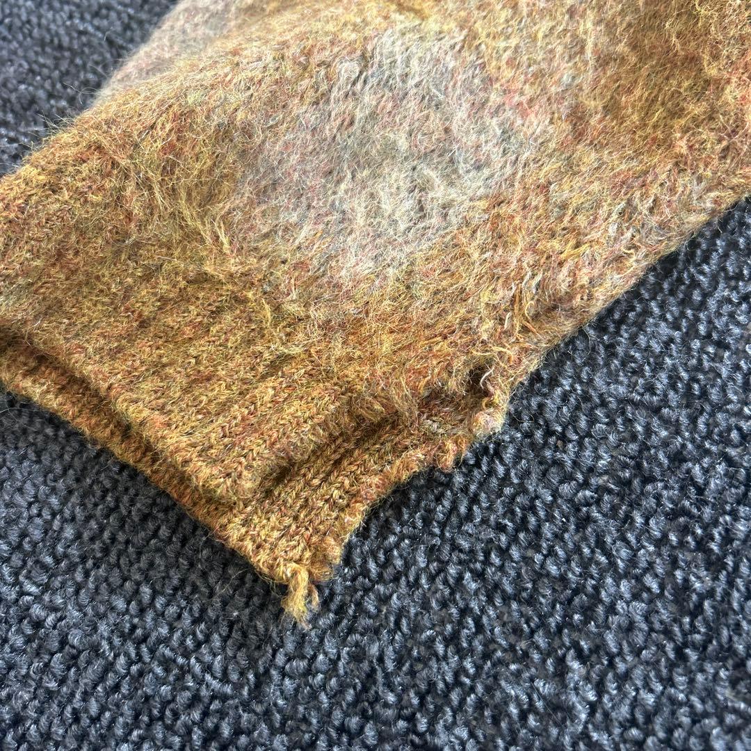 80s モヘアカーディガン　ヴィンテージ