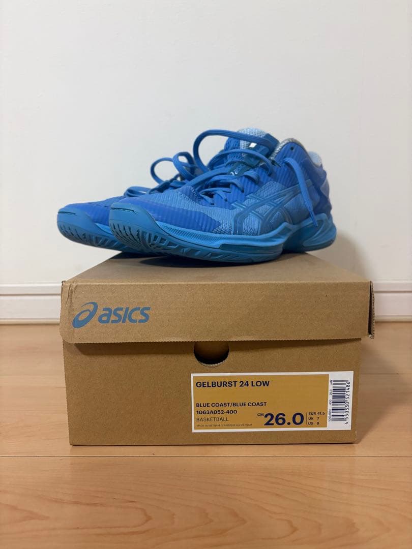 シューズ(男性用) ballaholic asics GELBURST24LOW 26cm