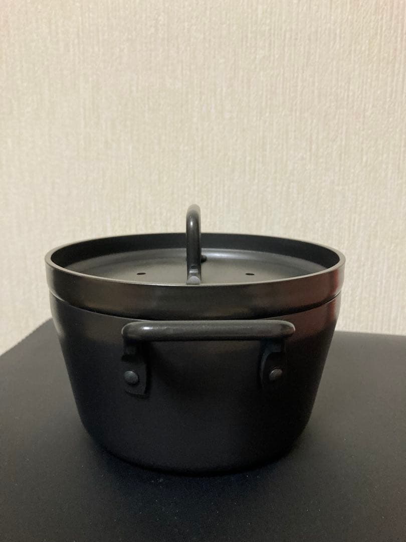 ミ*ン様 傷あります。　松田美智子の自在道具　鉄の小さなごはん鍋　松田美智子　ご