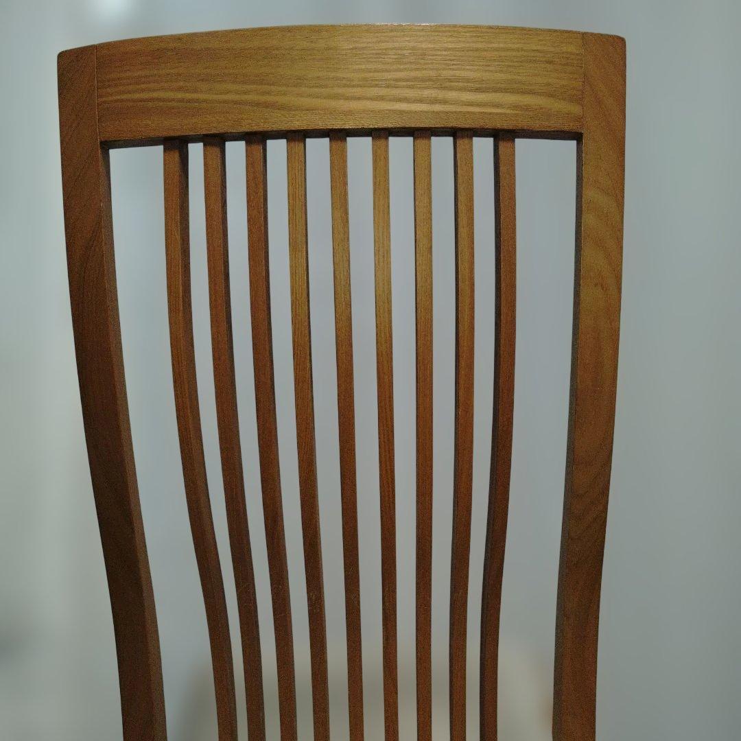 OTSUKA 大塚家具　タモ材　ハイバックチェア　椅子　１脚　木製　天然木①