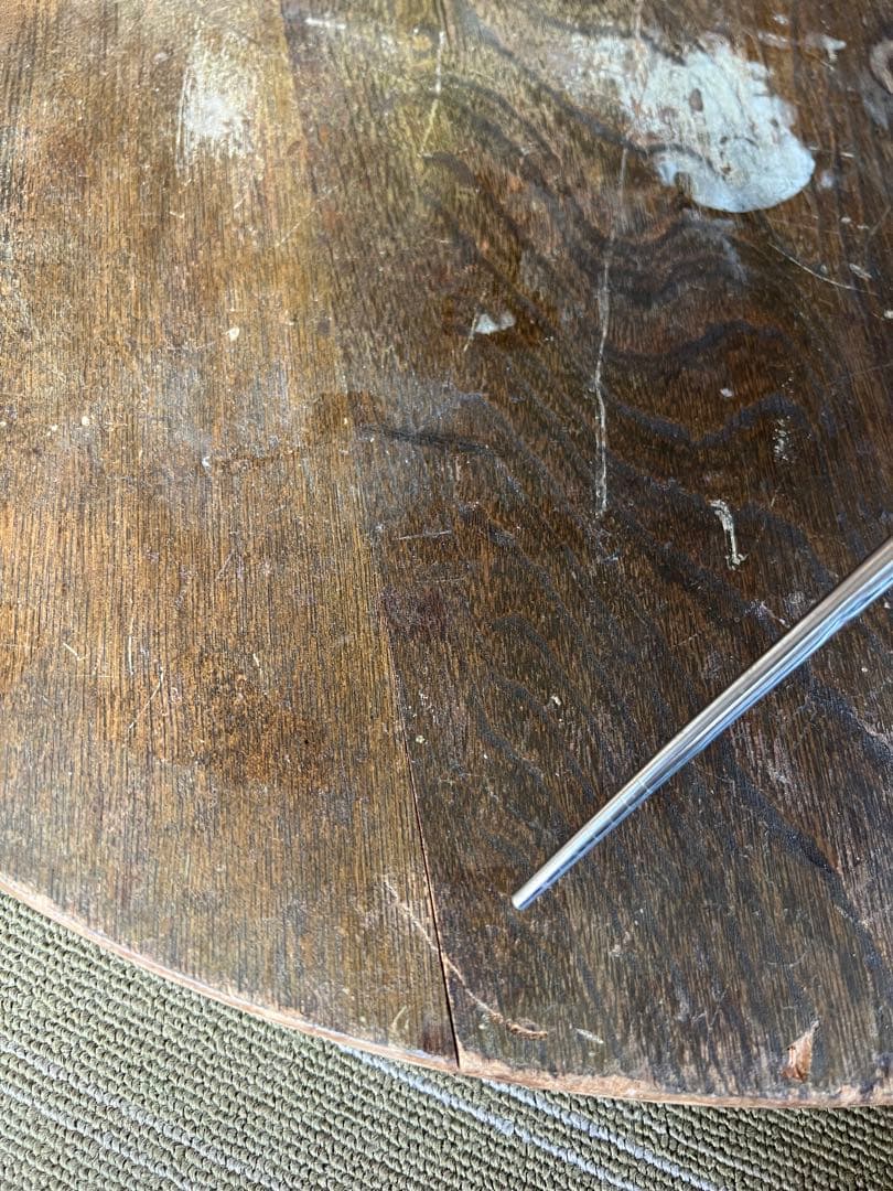 ちゃぶ台　木製　折りたたみ　レトロ