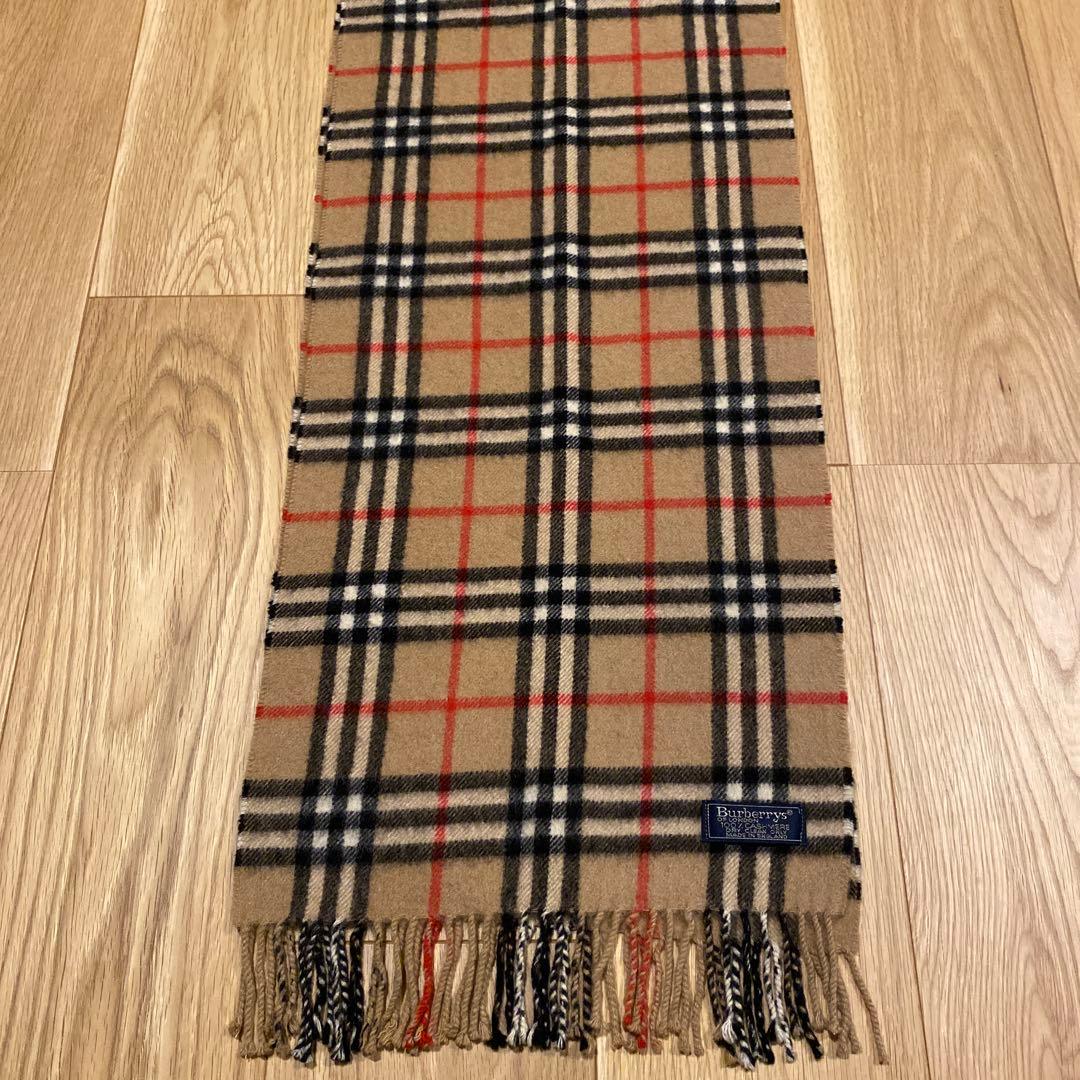 Burberrys バーバリー　カシミヤ100% マフラー ノバチェック