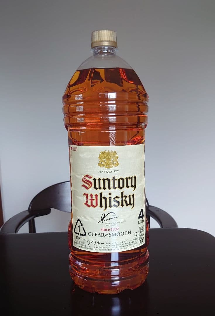 サントリー 白角 ペット 4L