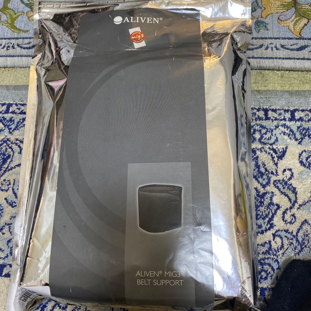 ALIVEN MIGS ベルトサポート ブラック