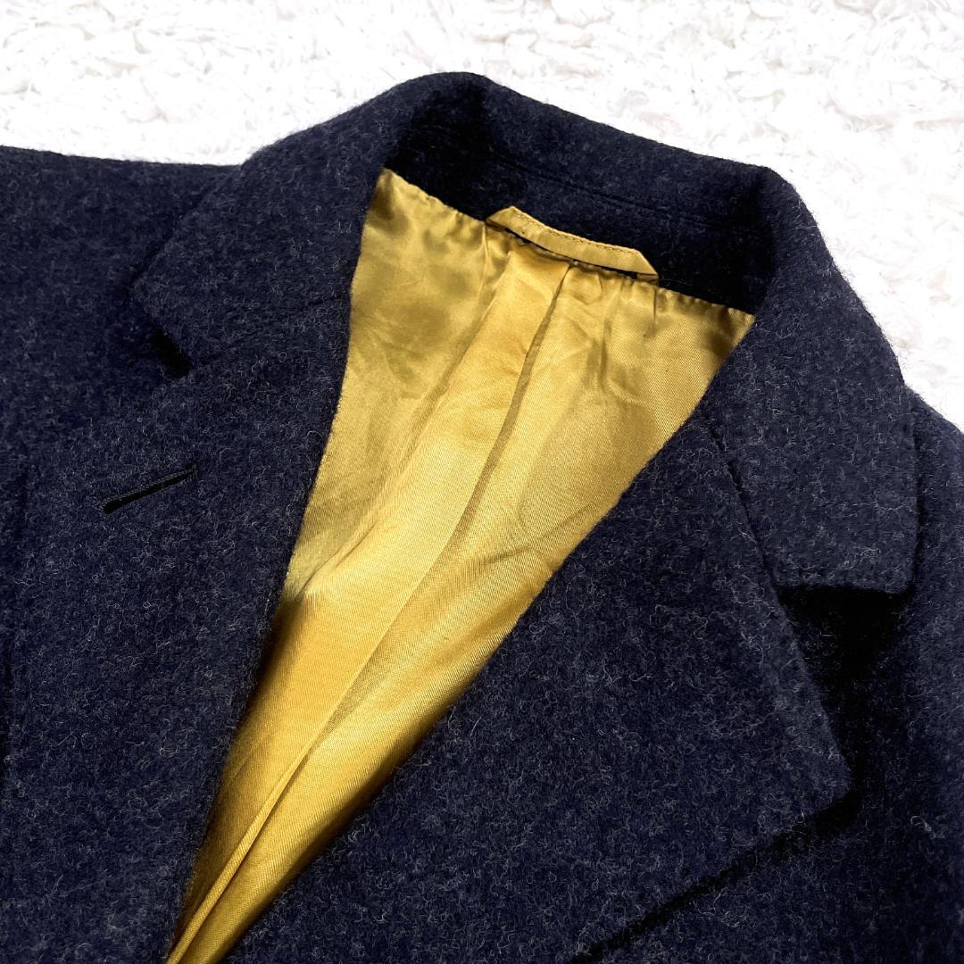 ひ*り様 未使用級✨ Paul Smith ウールコート 42 イタリア生地 ネ