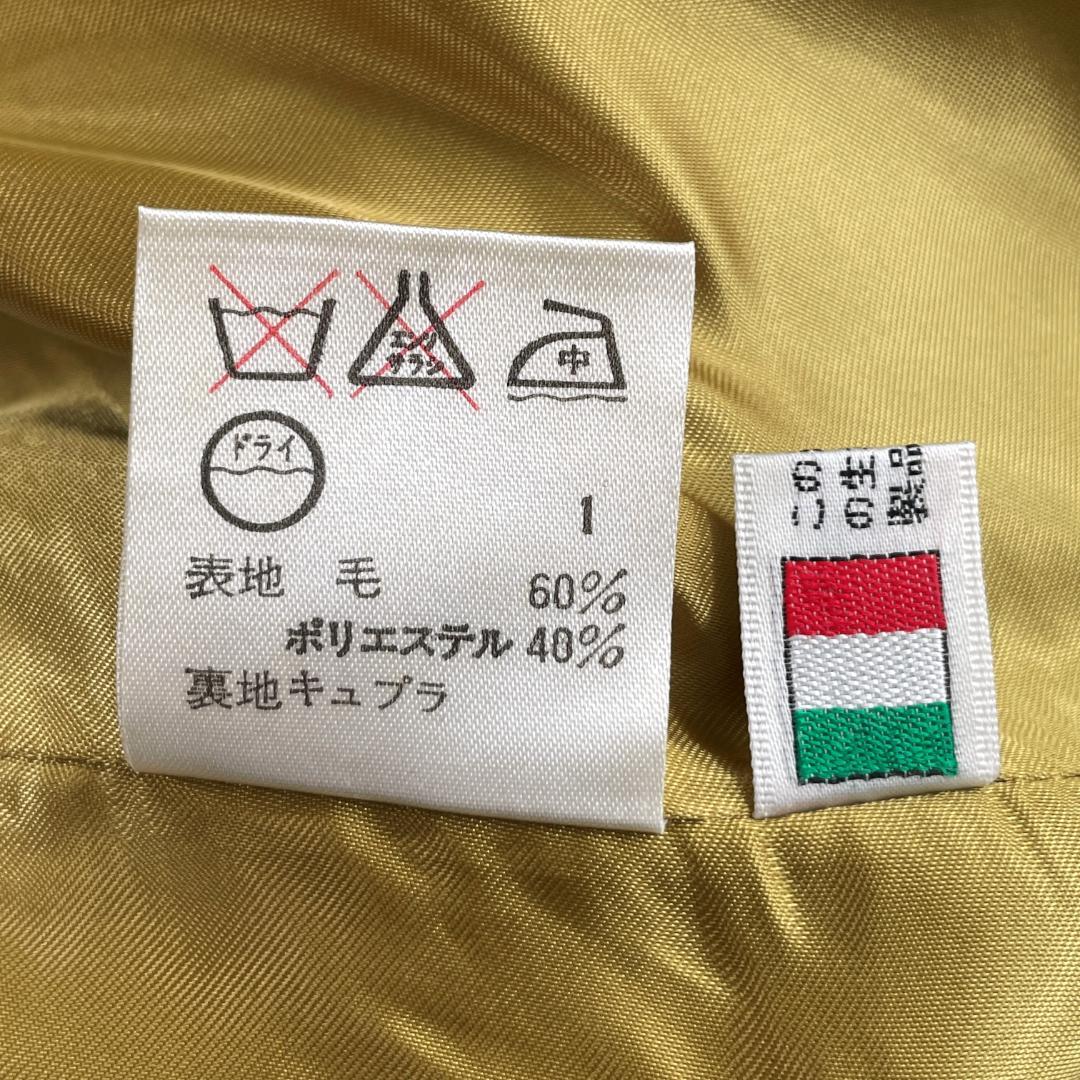 ひ*り様 未使用級✨ Paul Smith ウールコート 42 イタリア生地 ネ