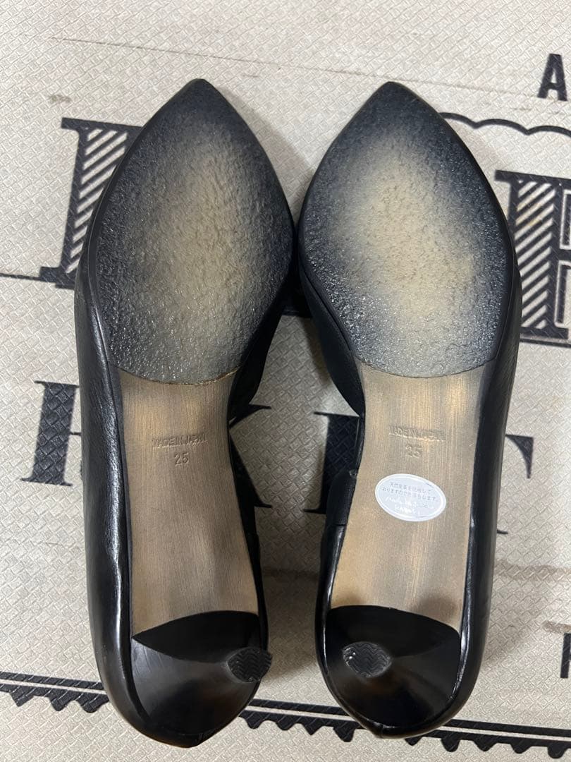 ラボキゴシワークス　本革パンプス✨