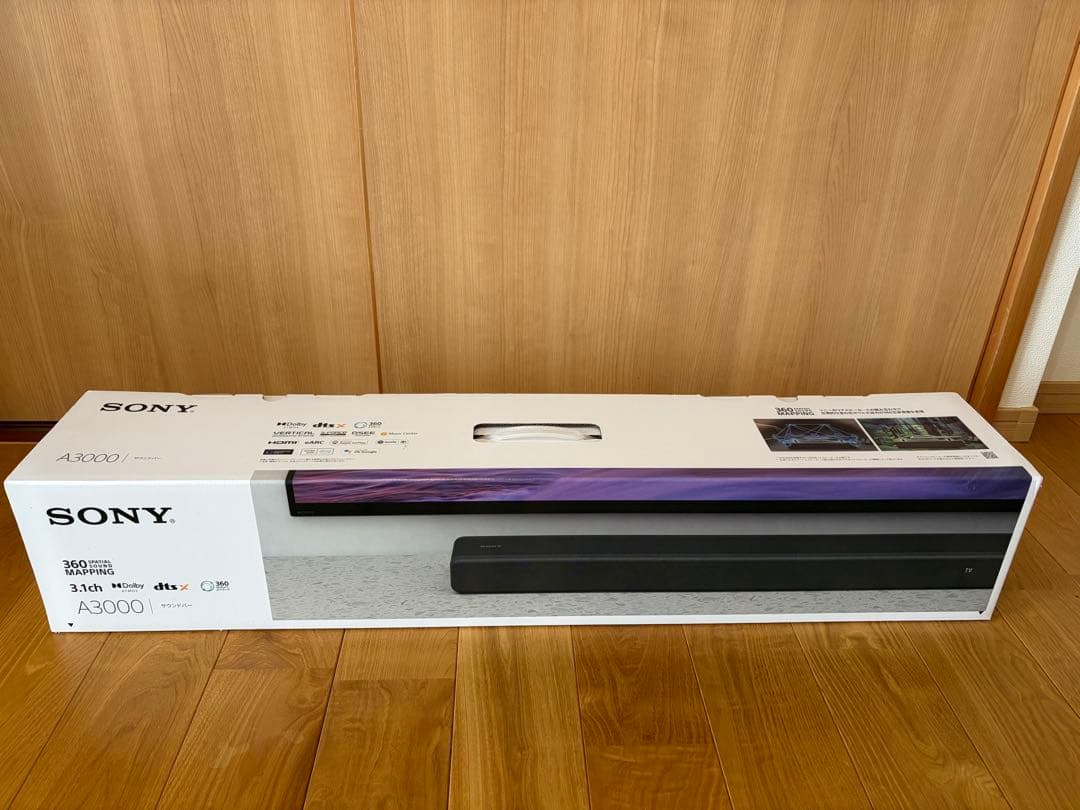 SONY A3000 サウンドバー