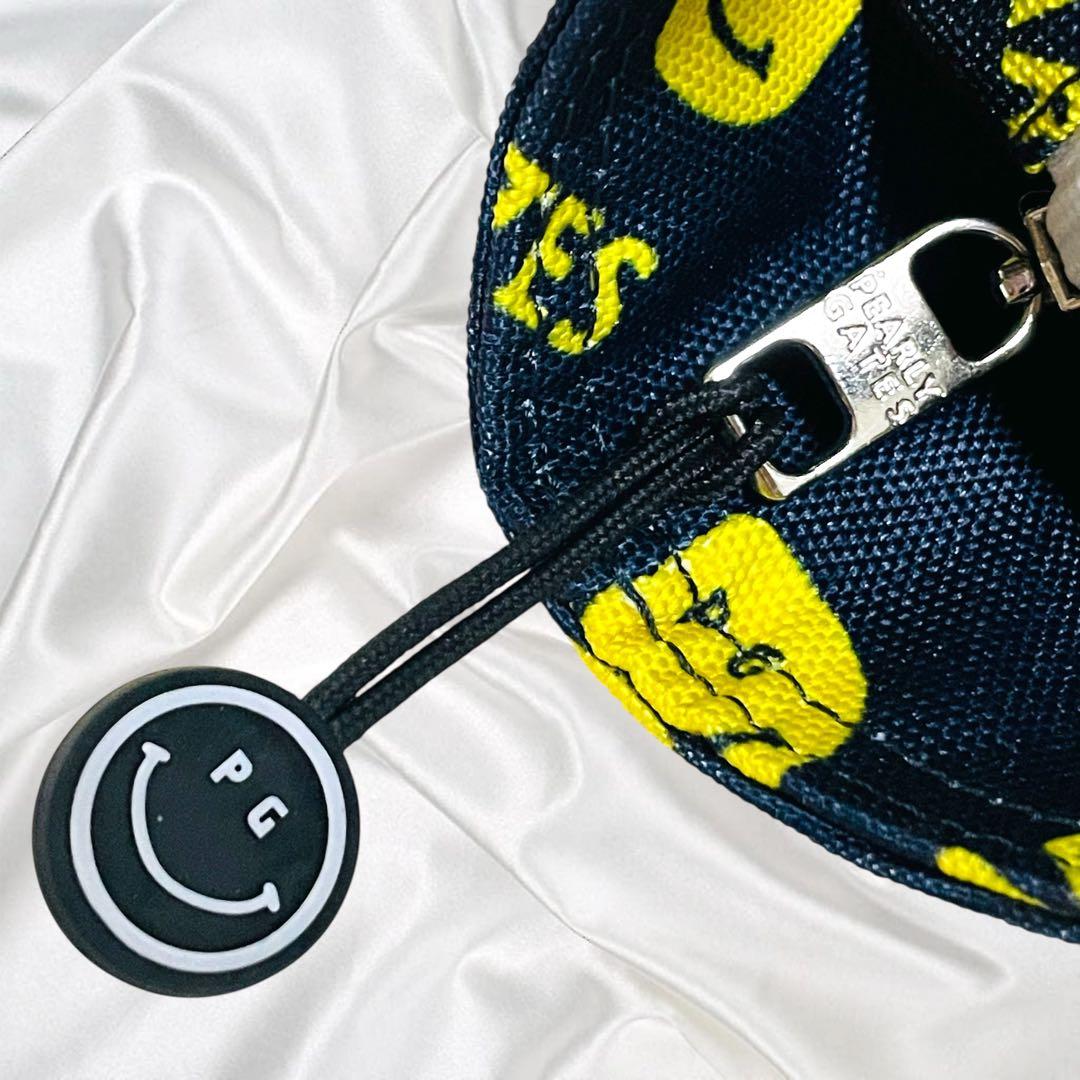 【PEARY GATES】美品パーリーゲイツ カートバッグ スマイル ニコちゃん