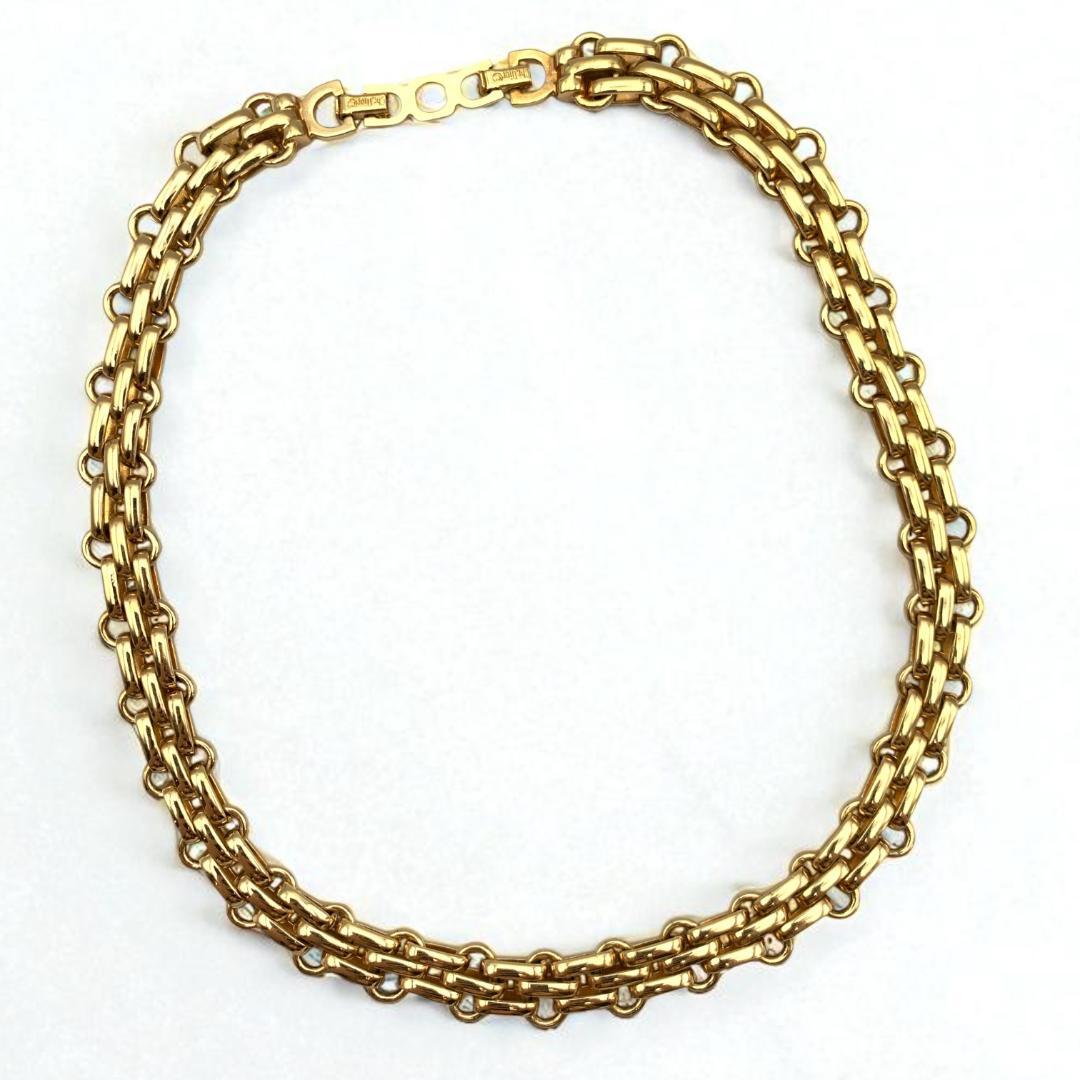 クリスチャンディオール　ゴールド ネックレス　メンズ