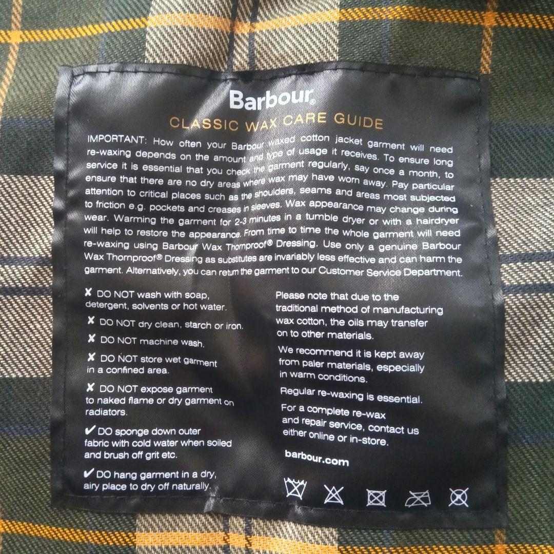 Barbour Beaufort サイズ38