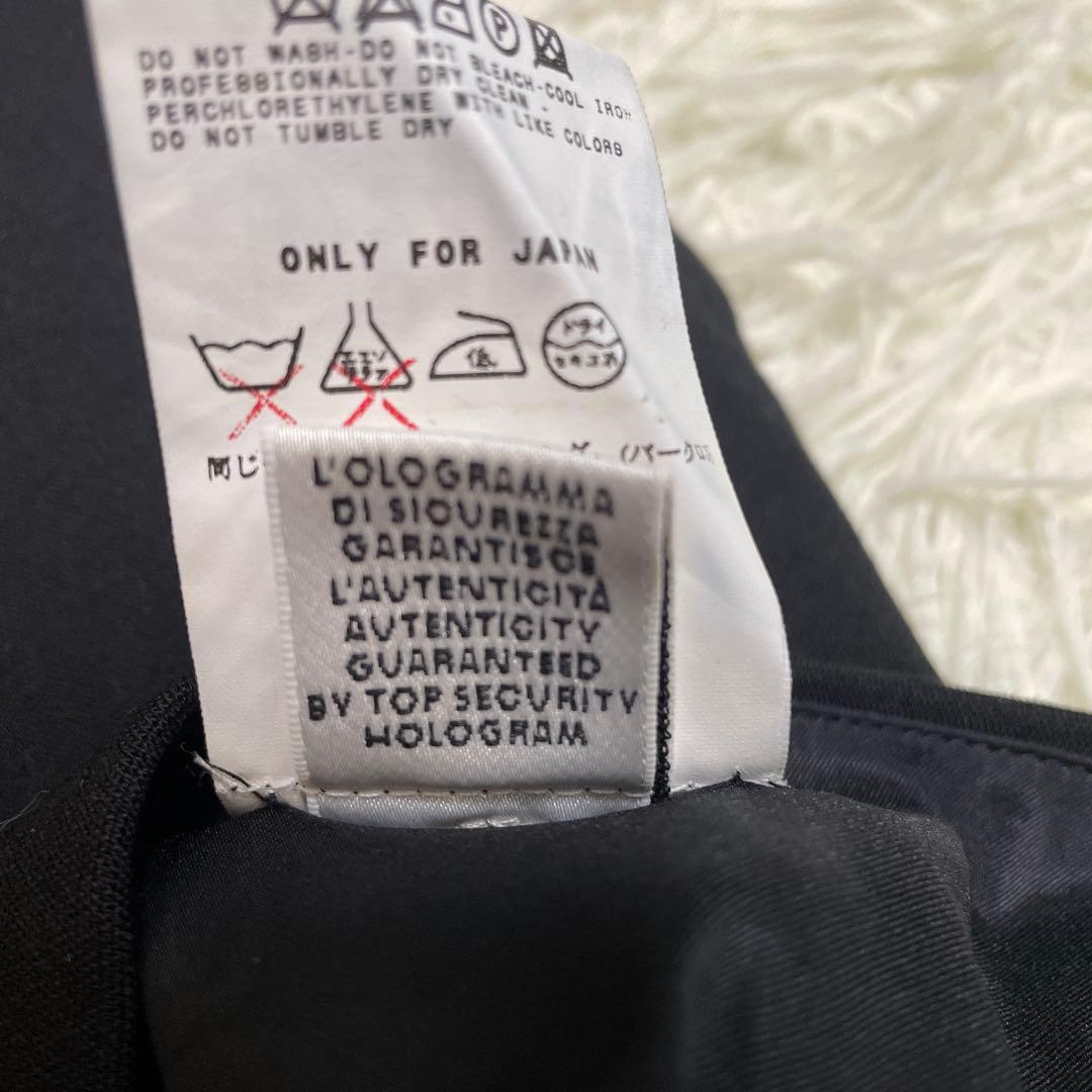 極美品　ドルチェアンドガッバーナ　S チューブトップ　黒　イタリー製　26/40