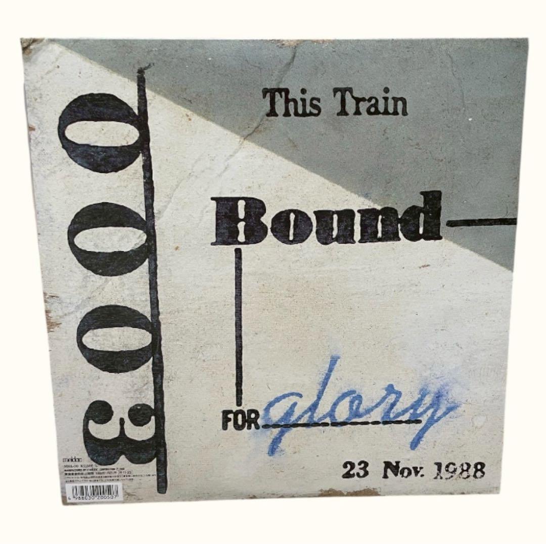 LPレコード THE BLUE HEARTS TRAIN-TRAIN