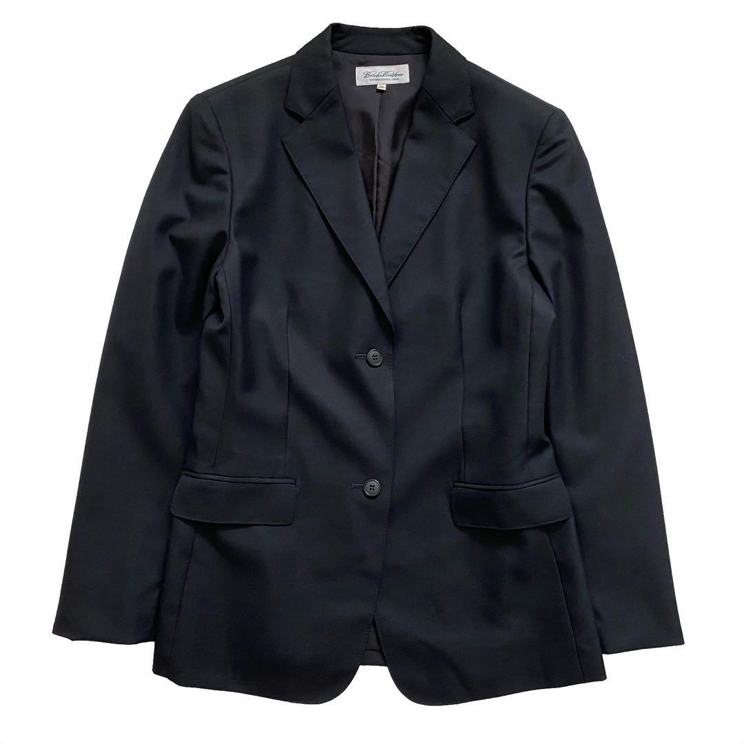 美品 ブルックスブラザーズ セットアップ パンツ スーツ 11 黒 ジャケット
