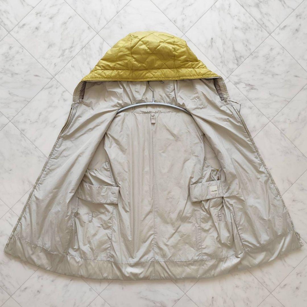 S Max Mara ダブルフェイス リバーシブル ダウン ベスト ジレ 44