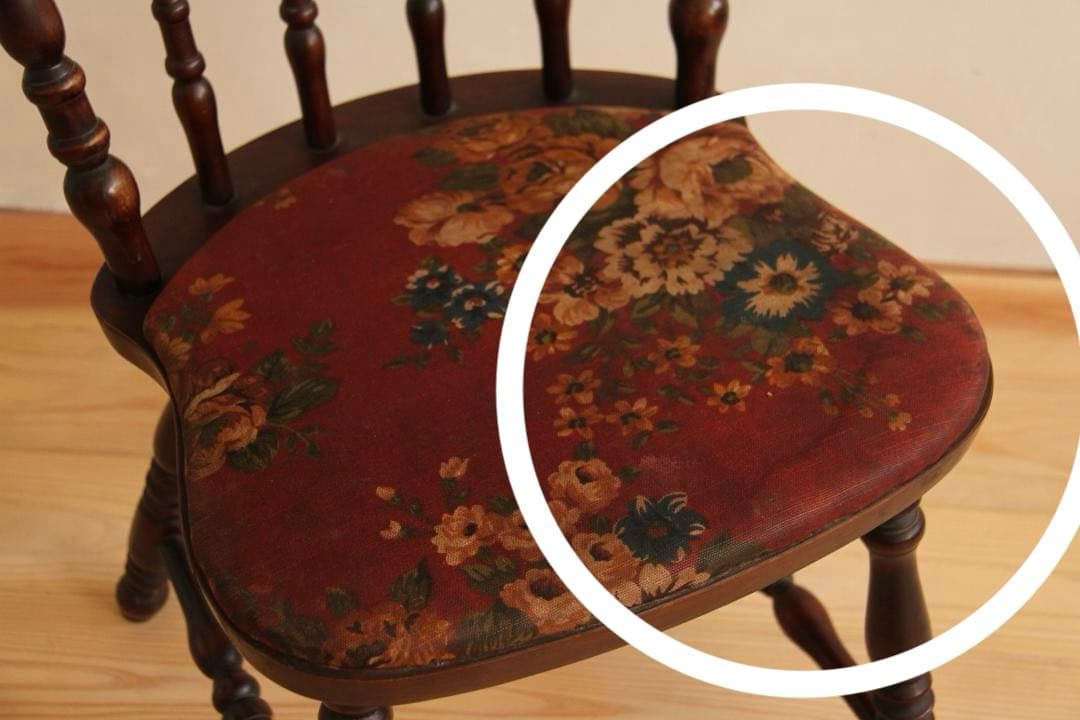 椅子　チェア　木製　レトロ　アンティーク　古家具