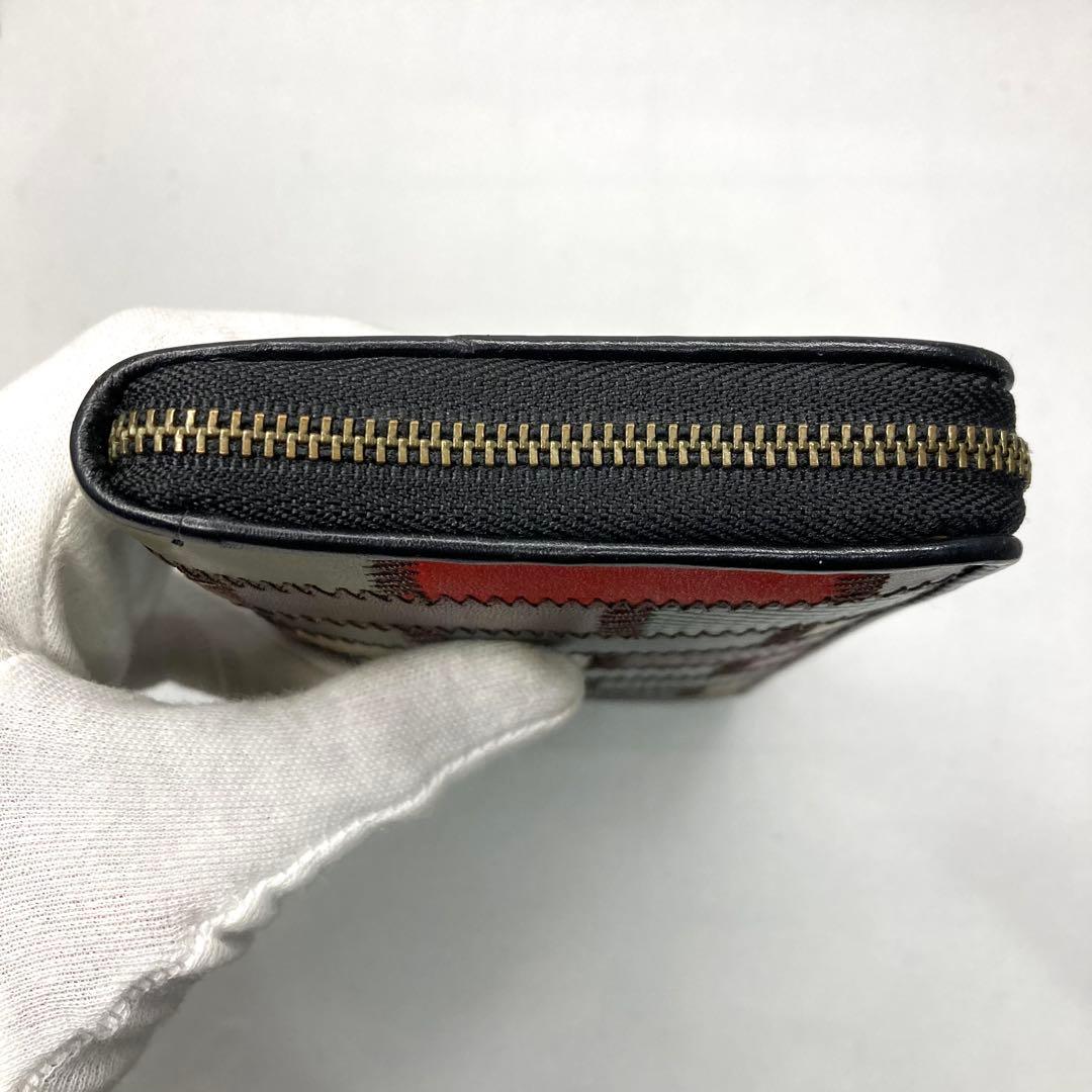 美品✨glamb Gaudy zip wallet マルチカラー コラボ 長財布