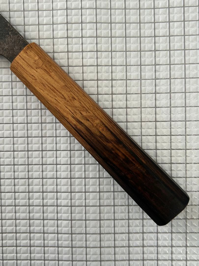 堺孝行 包丁 牛刀 牛刀包丁 焔 紅蓮 安来鋼青紙二号 八角柄 225mm ④