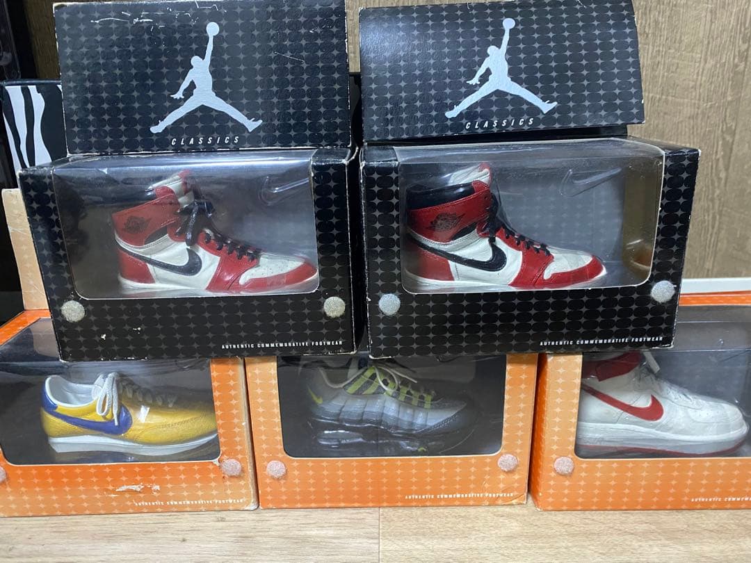 激レア ナイキ エアージョーダン 1 フィギュア陶器5個まとめ売り