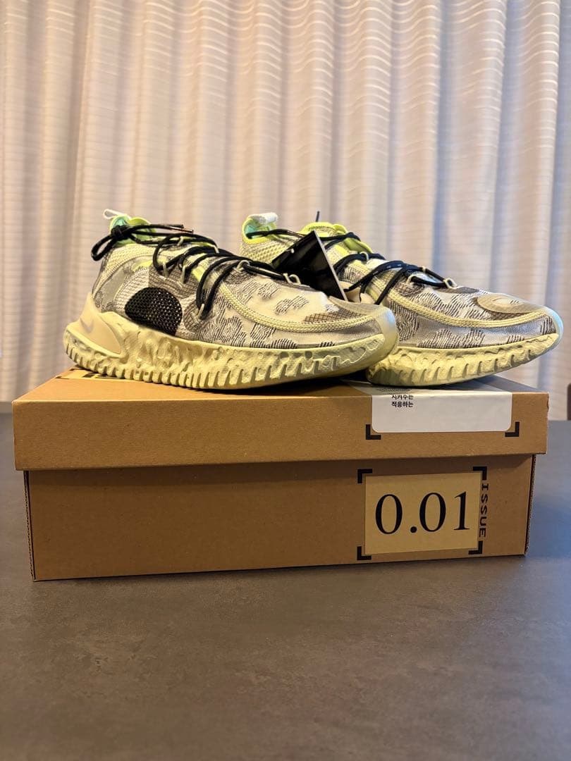 NIKE FLOW 2020 ISPAスニーカー グレー/ライム 【新品】