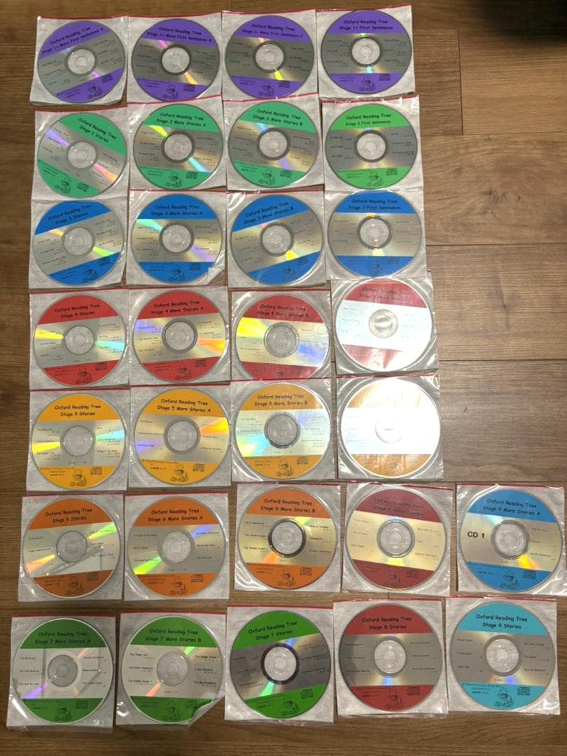 Oxford Reading Tree Stage1+~9 177冊 CDセット