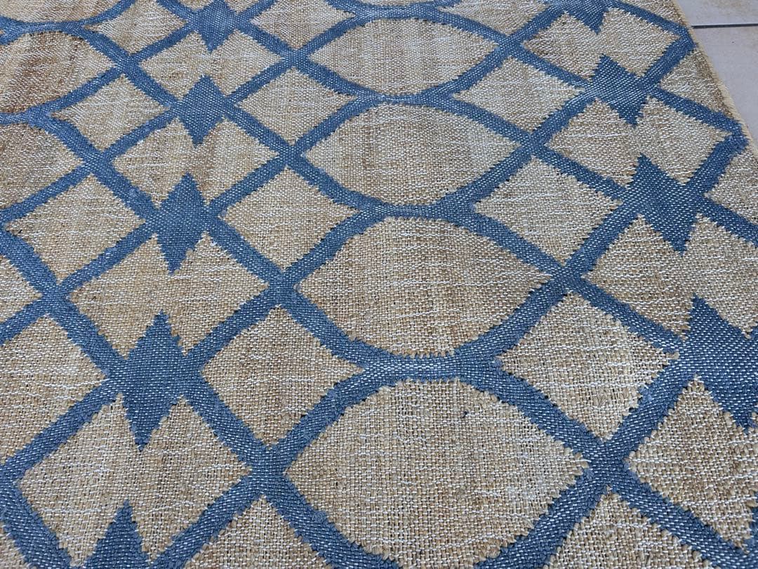372　GAN KILIM RODAS BLUE RUG　170×240　展示品