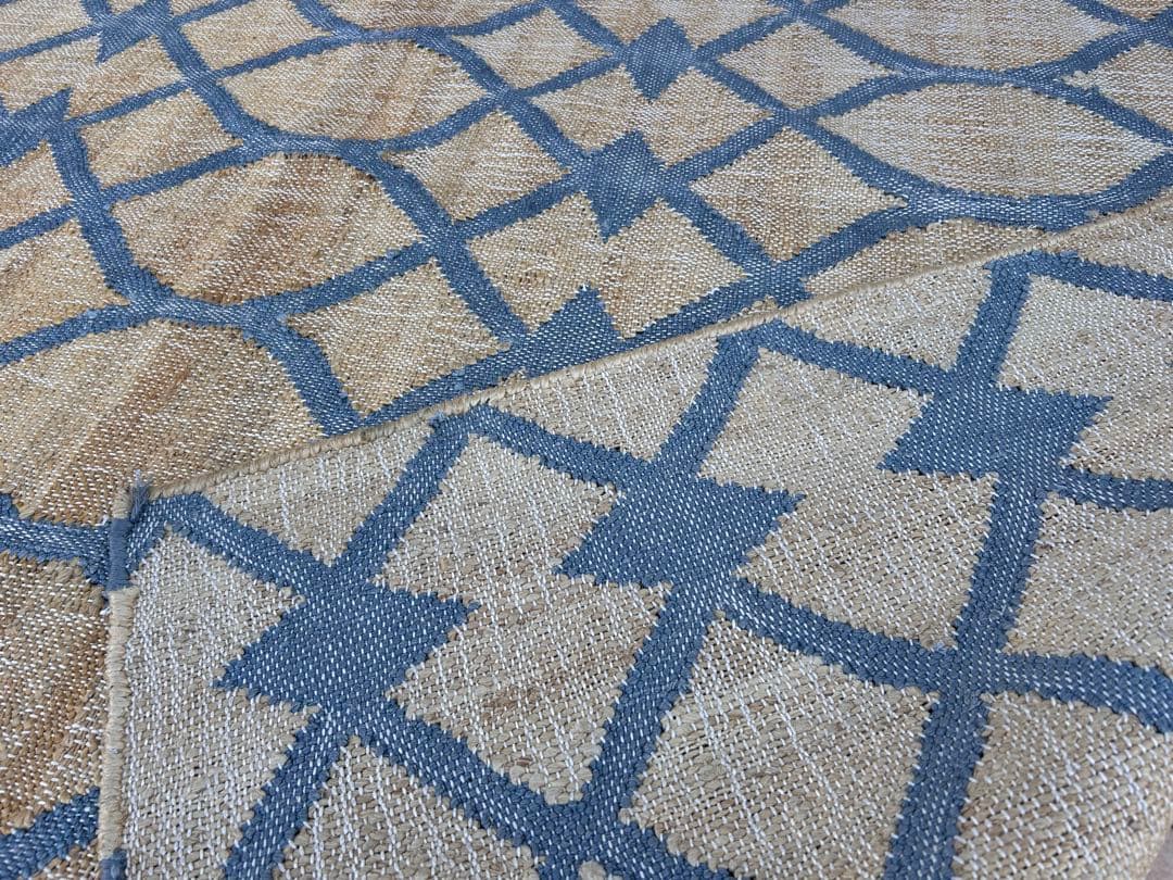 372　GAN KILIM RODAS BLUE RUG　170×240　展示品