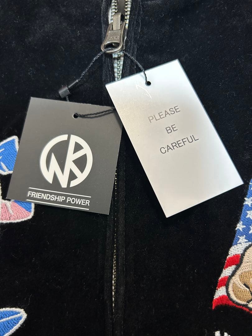 タ*ー様 新品未使用 キン肉マン スカジャン リバーシブル Mサイズ 黒 大阪限