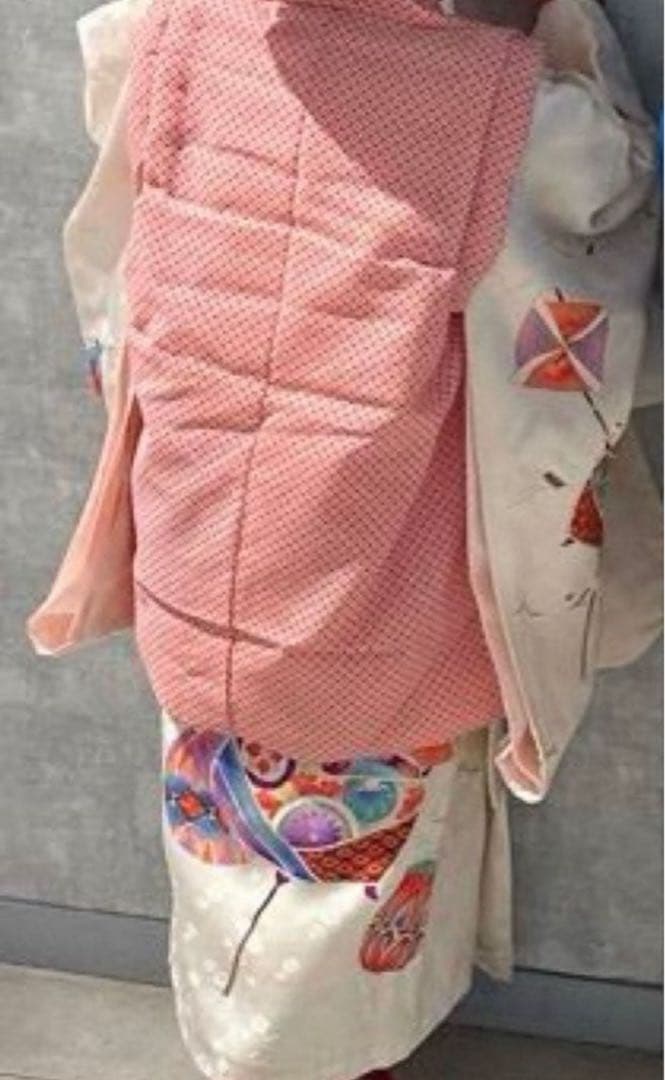 なちよ　購入不可 七五三　着物８点セット　正絹