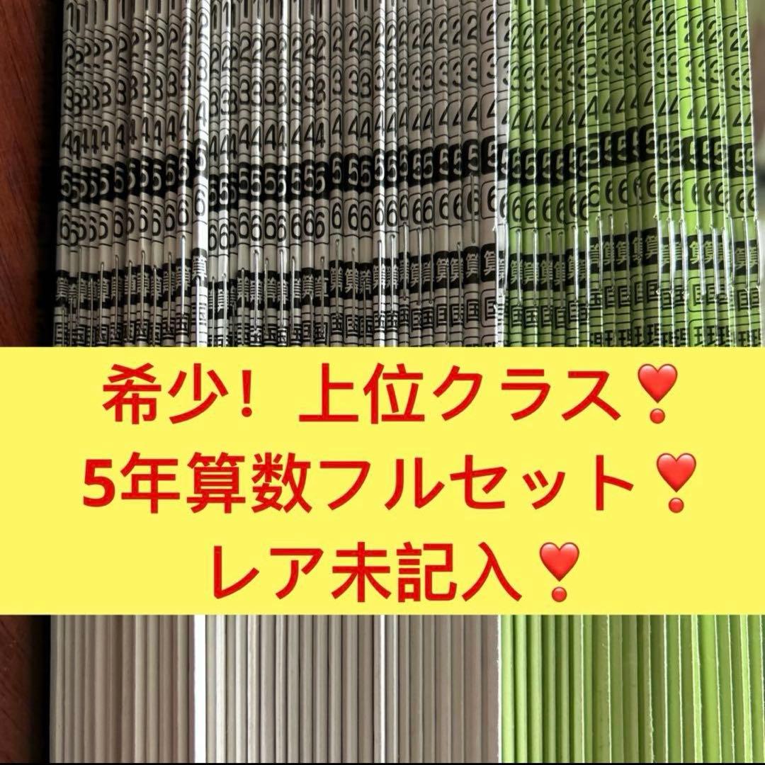 ㉑AA SAPIX サピックス　希少上位クラス　季節講習込み　一年分フルセットw