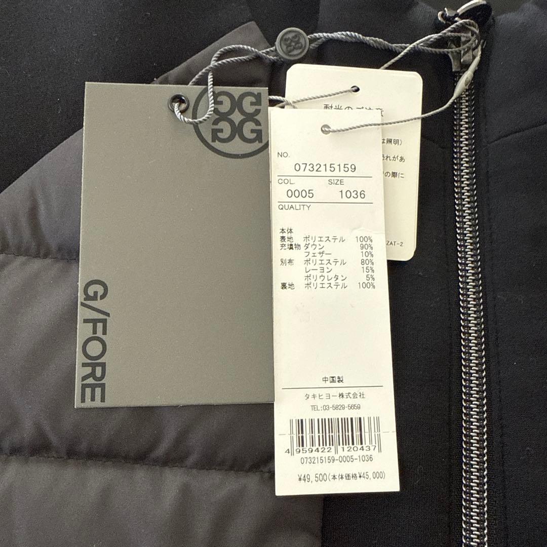 G/FORE ジーフォア レディースベスト 36 ブラック