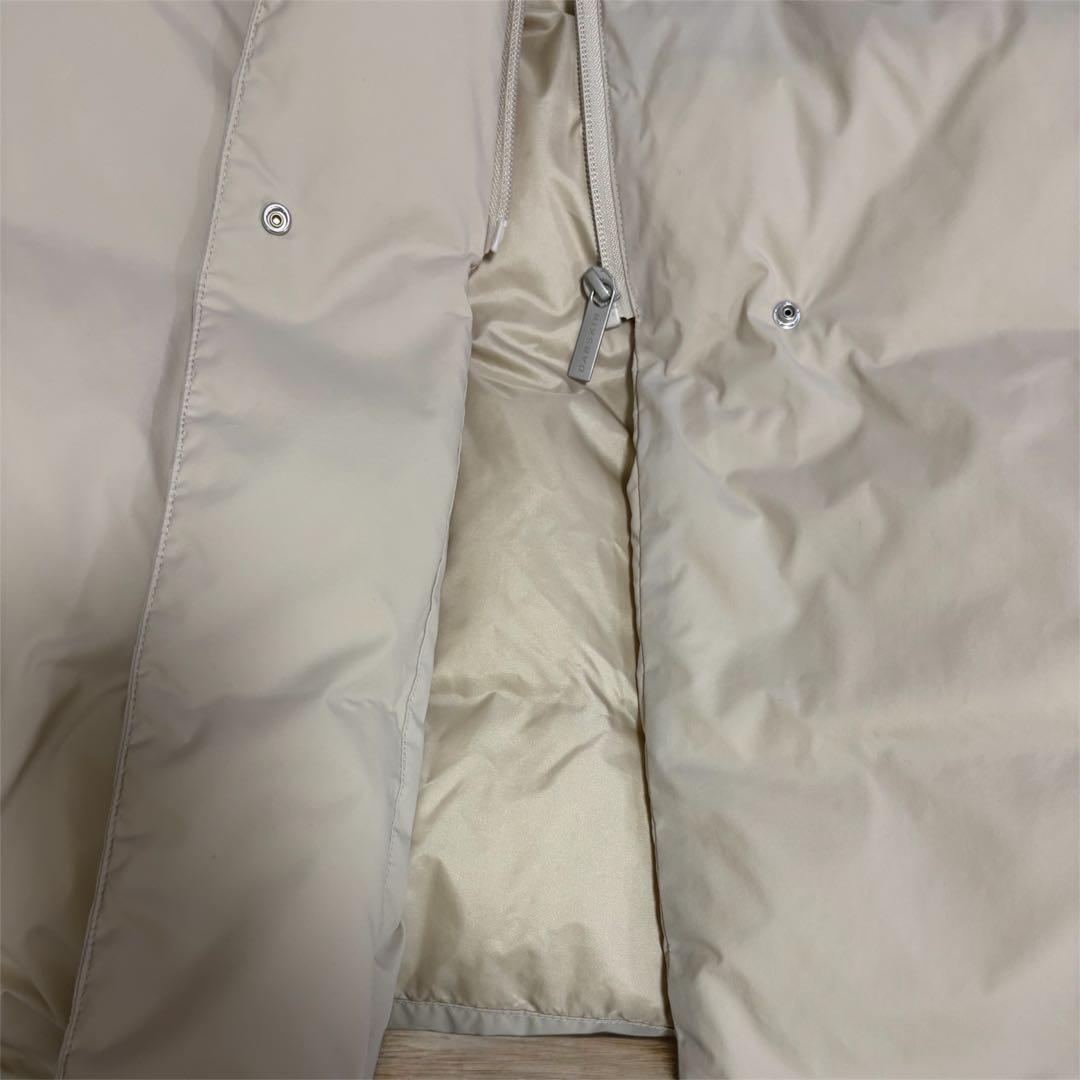 【超美品】ダンスキン　ハイロフトダウンコートMサイズ　サンドベージュ