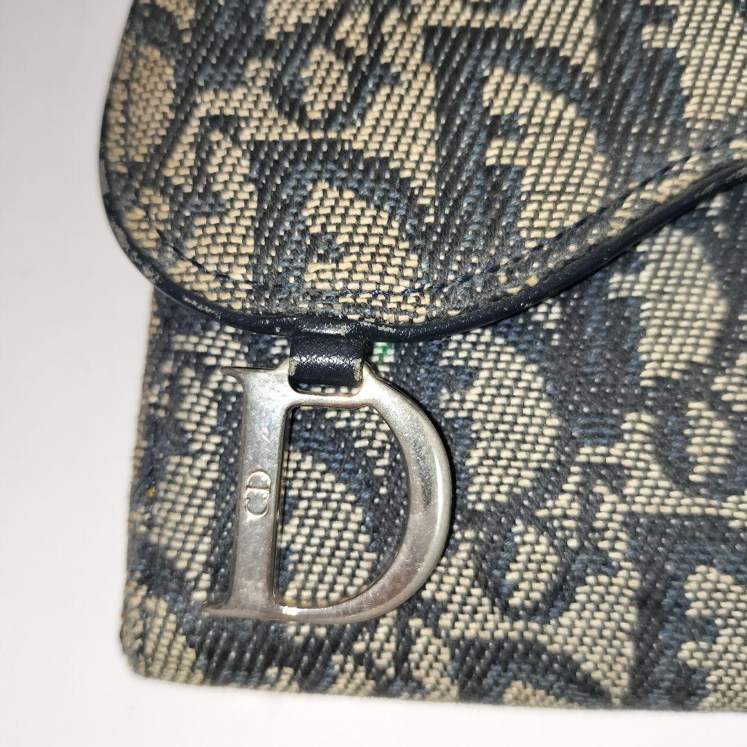 Dior トロッター サドルウォレット ダブルホック　折り財布