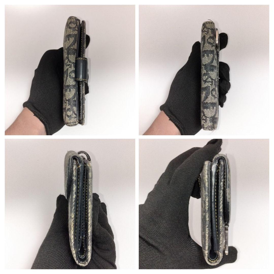 Dior トロッター サドルウォレット ダブルホック　折り財布