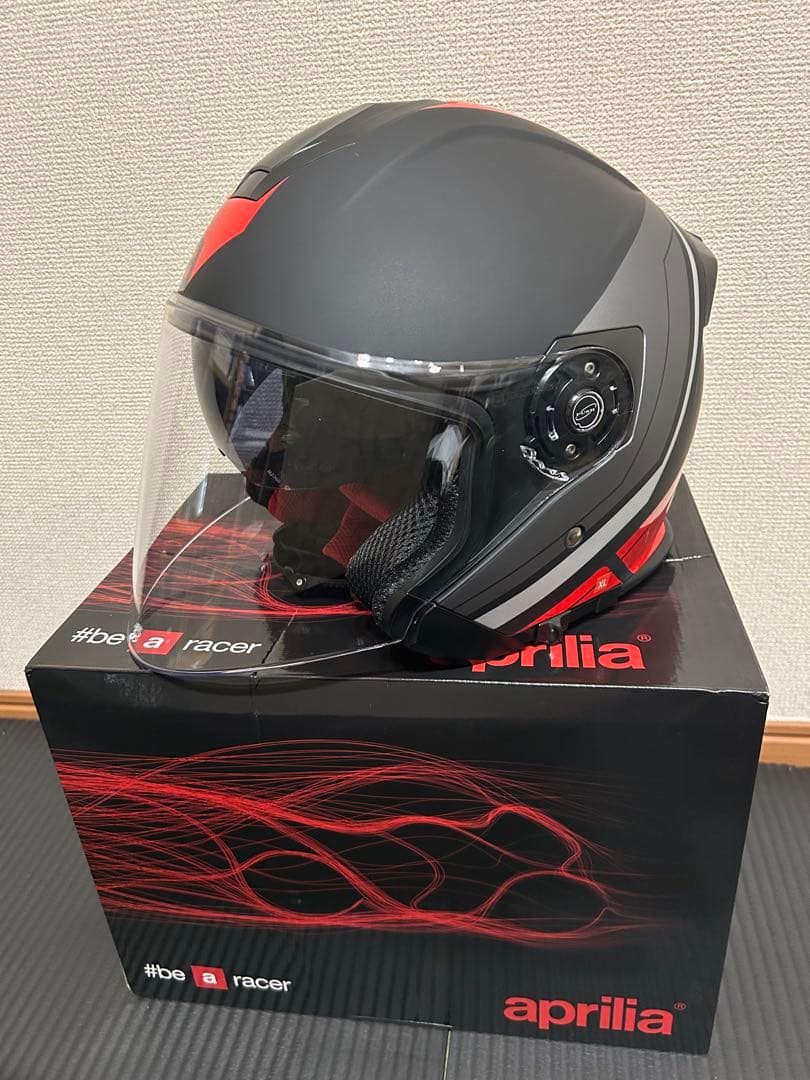 aprilia ジェットヘルメット 未使用 XL アプリリア