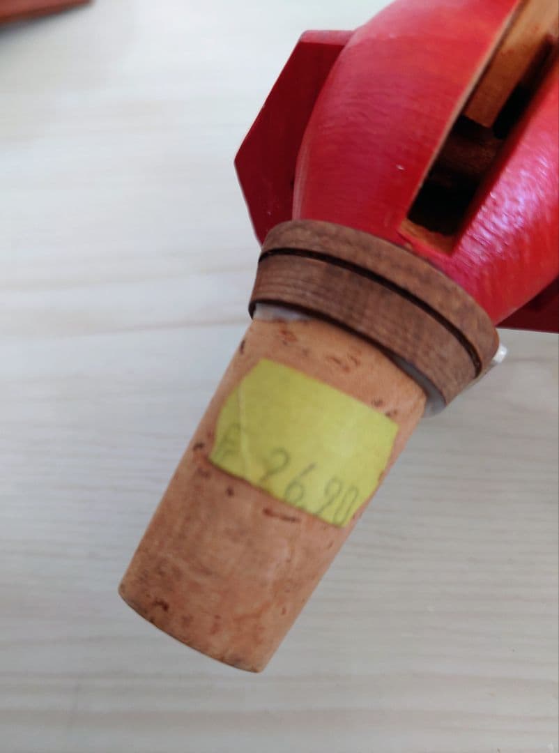 アンティーク　木彫り　人形からくり ボトルストッパー　4個