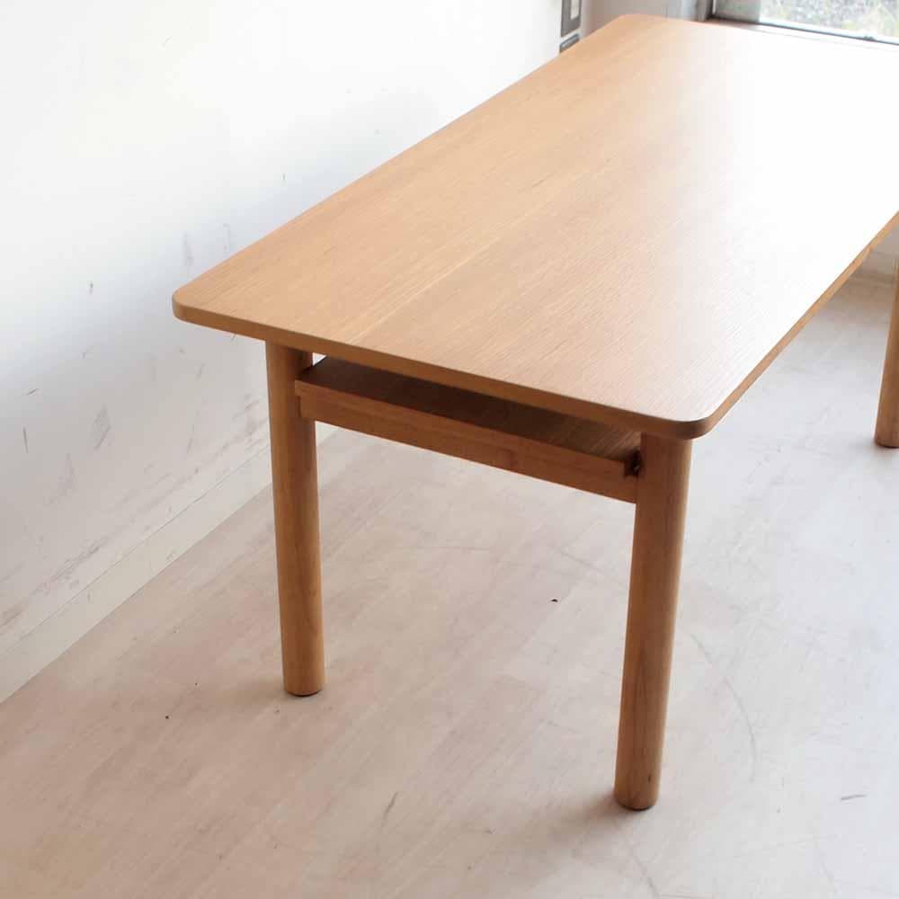 無印良品/MUJI 木製ミドルテーブル・オーク材 ナチュラル ZR24206