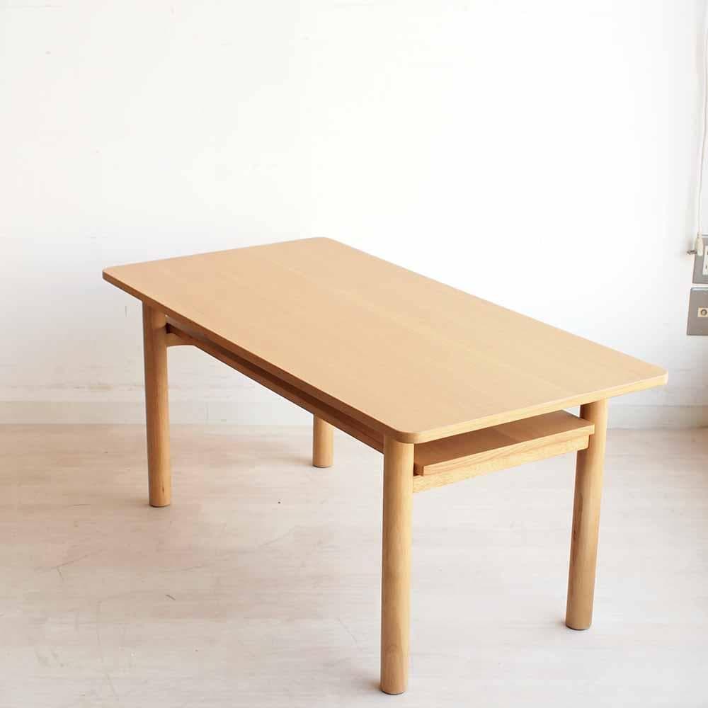 無印良品/MUJI 木製ミドルテーブル・オーク材 ナチュラル ZR24206