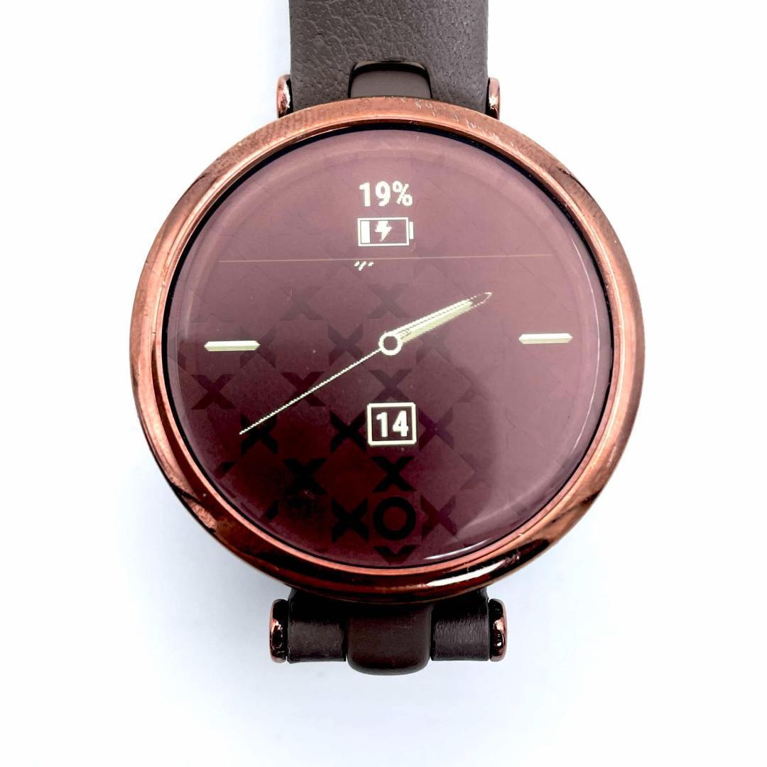 【廃盤】 Garmin Lily Classic ダークブラウン パロマ レザー