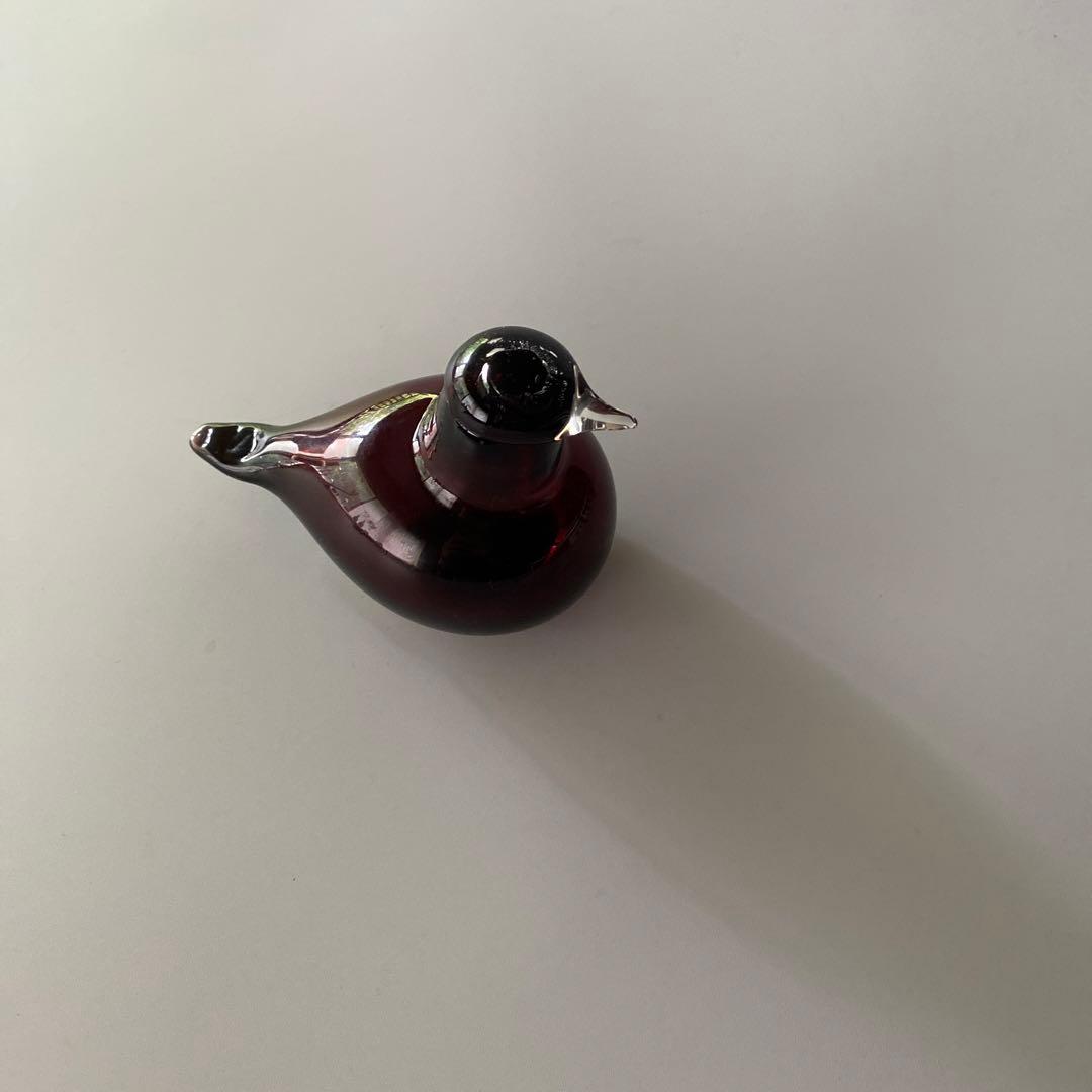 希少 廃盤 レッド 【 イッタラ】オイバ・トイッカ バードシリーズ