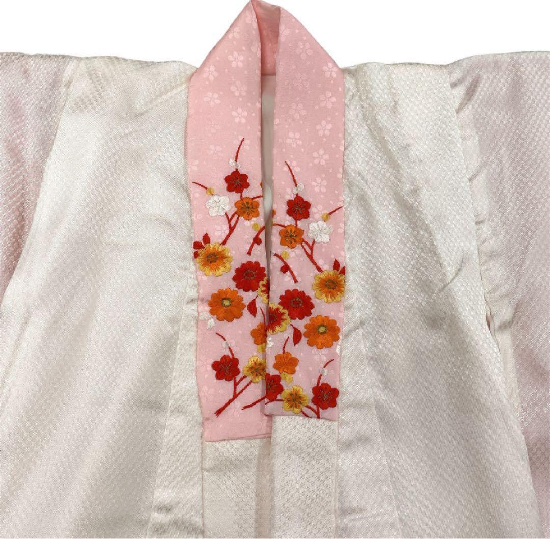 ◎mk-3395　女児　七五三　着物・襦袢セット　3才　　2-3