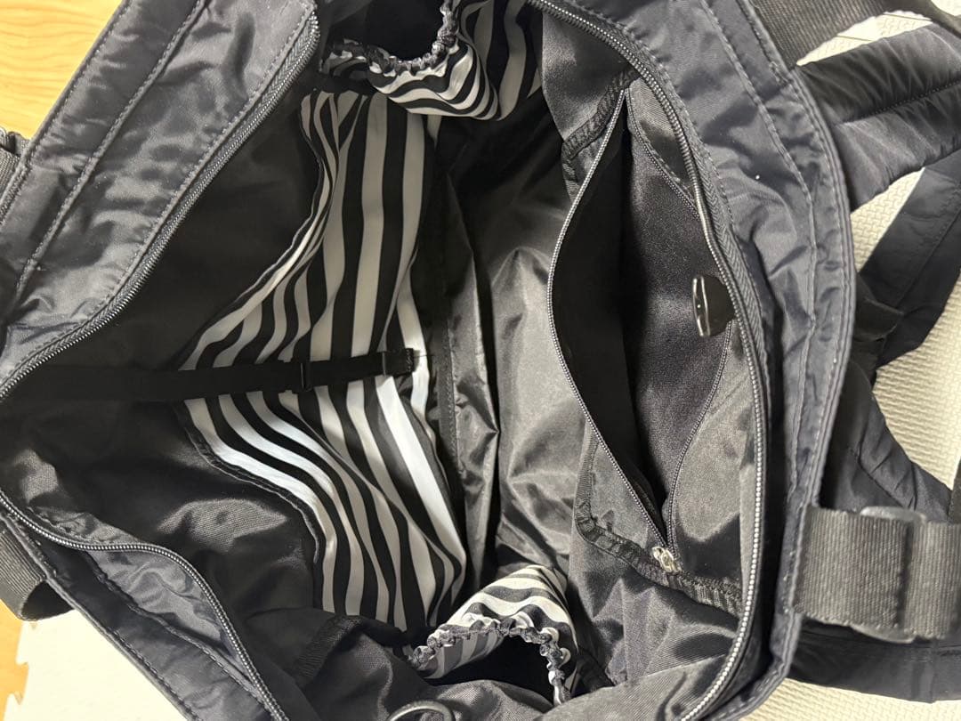 アニエスベー　ロゴ ペアレンツバッグ マザーズバッグ