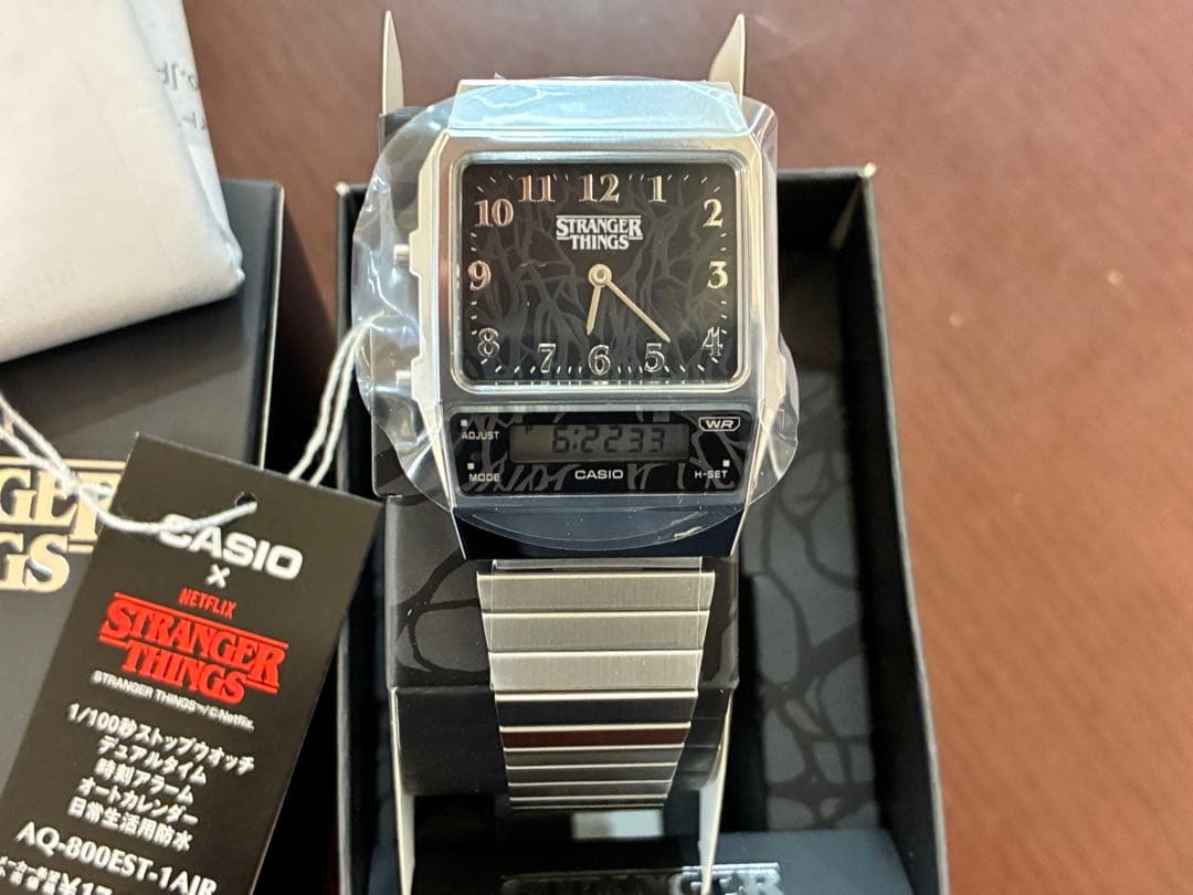 CASIO STRANGER THINGS 腕時計 AQ-800EST-1AJR