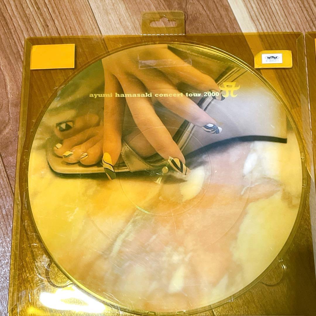 【限定版】浜崎あゆみ　ピクチャーレコード　3枚セット　コンサートツアー2000